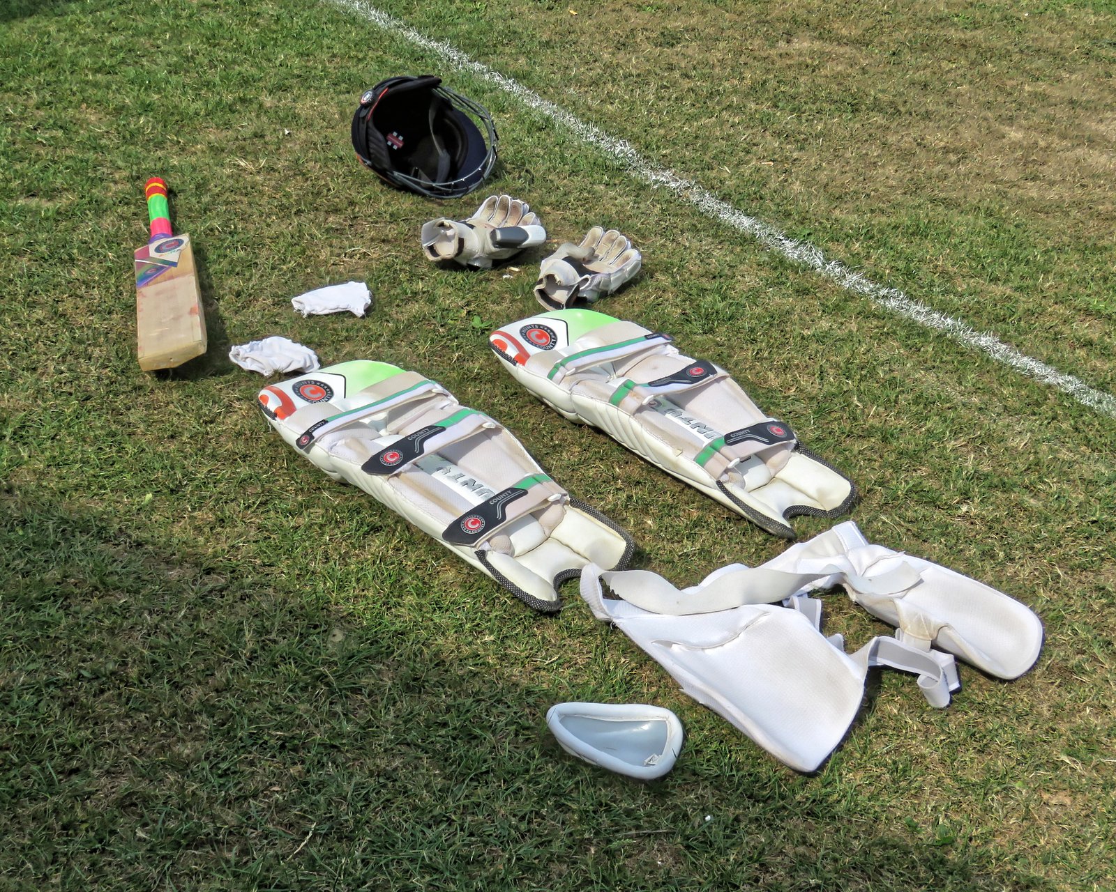 Wheelie kit bag with a padded bat sleeve