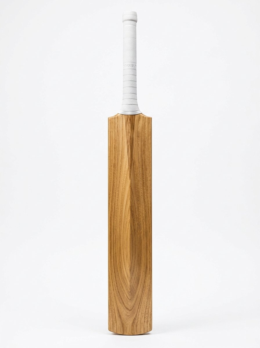 Spine of a finished bat, checked under raking light
