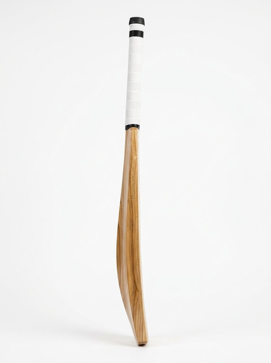 Side profile of a bat showing the middle and toe