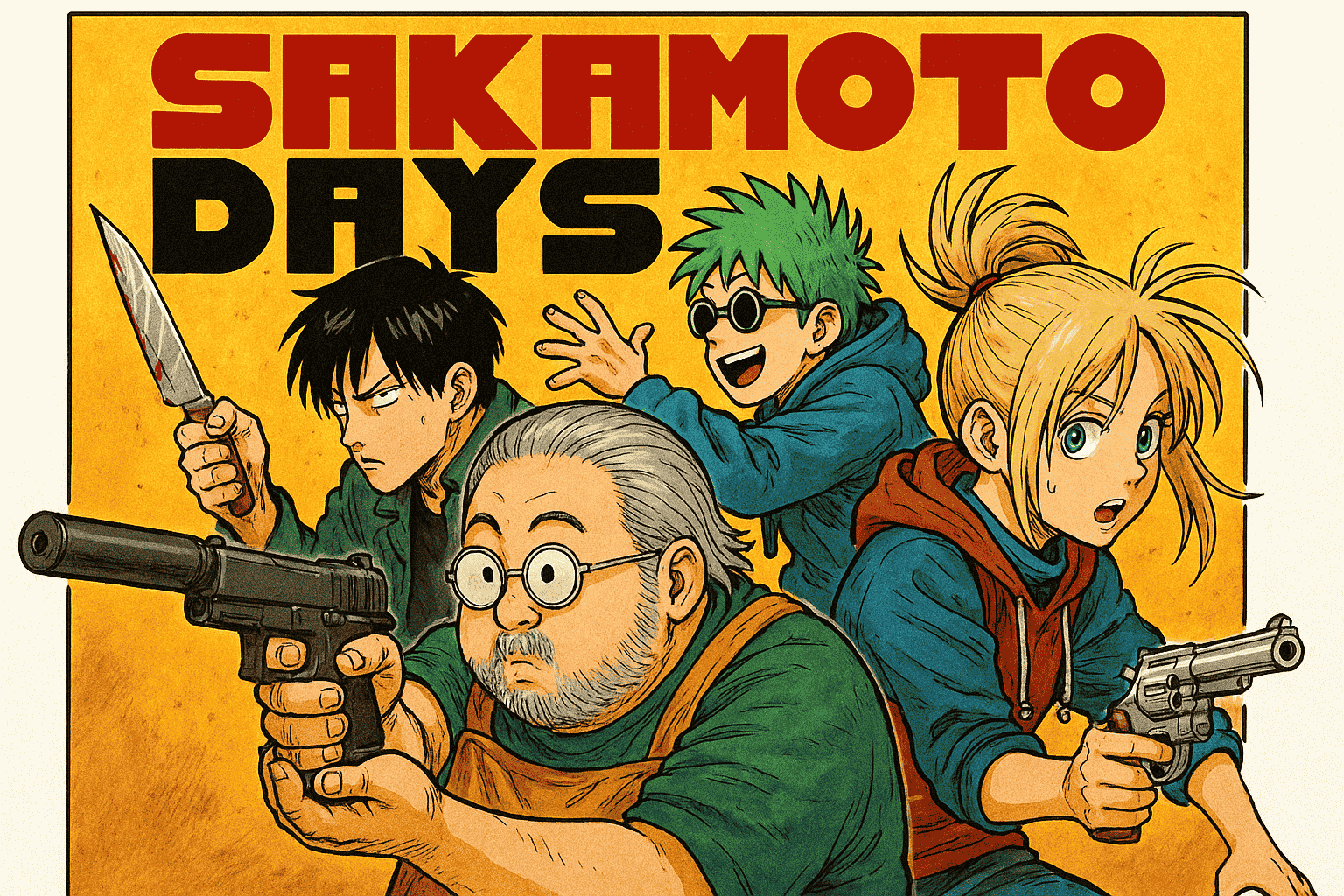 Sakamoto Days: The Retired Hitman Turned Grocery Store Legend