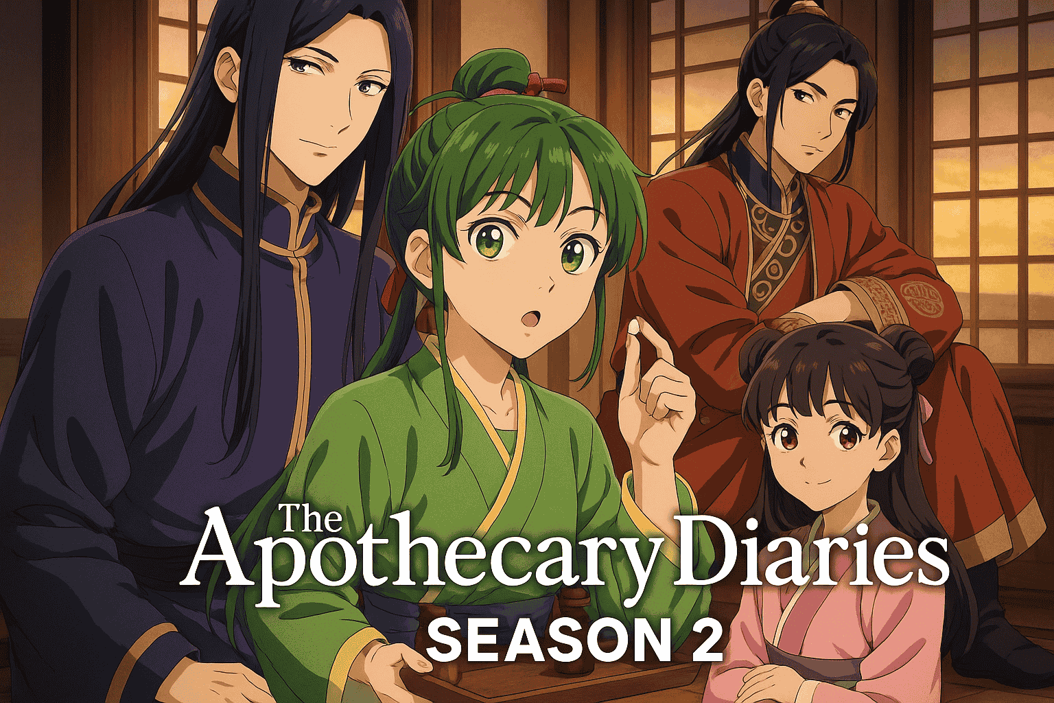 The Apothecary Diaries Season 2: Secrets, Scandals, and Poisons Return to the Imperial Court